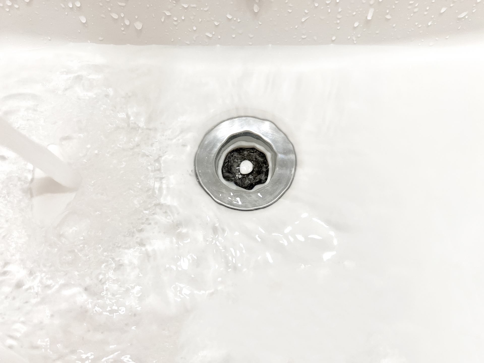 洗面台の排水口イメージ