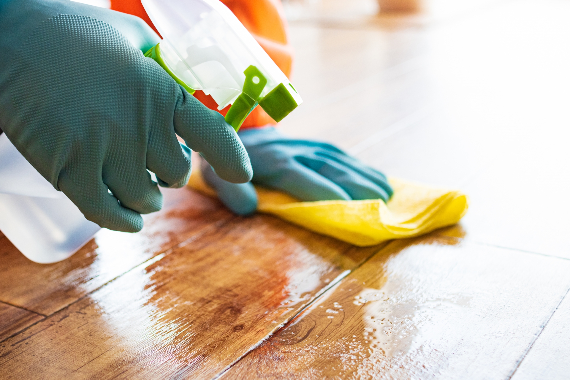 正しい掃除の順番イメージ